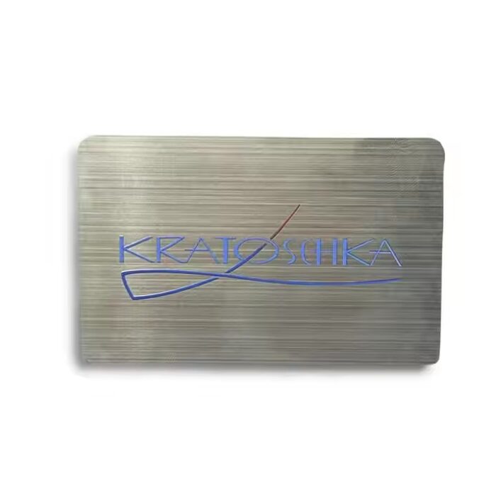 Metal RFID business cards - Image 2