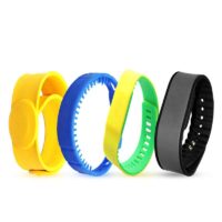 Water Park NFC Waterproof Plastic Hand Brand Wristband RFID Locker Tpu Induction Bracelet For Gym - View #9