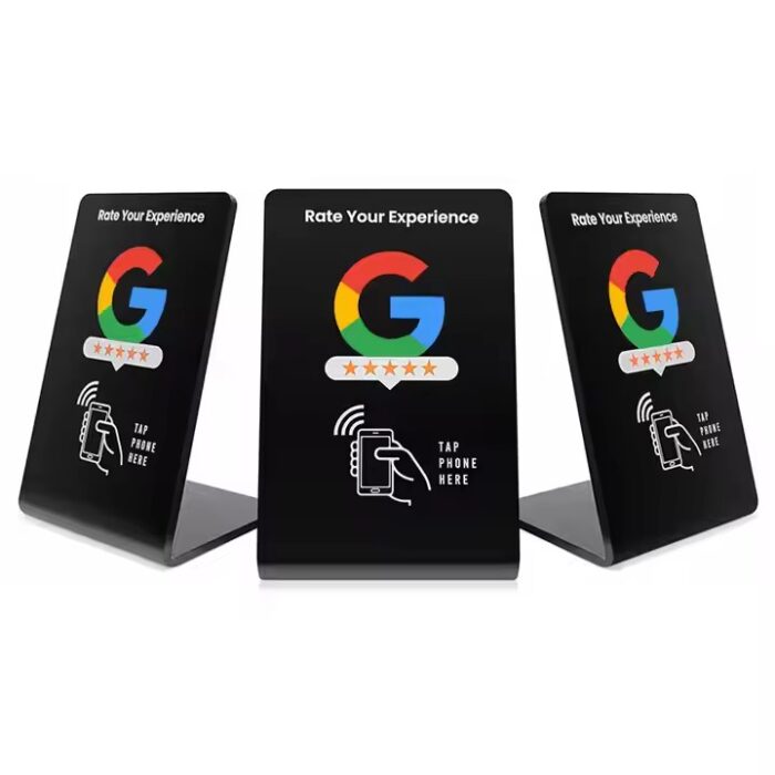 google review tap card