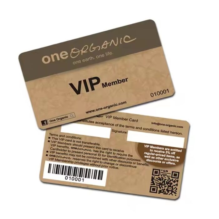 Plastic Membership Card