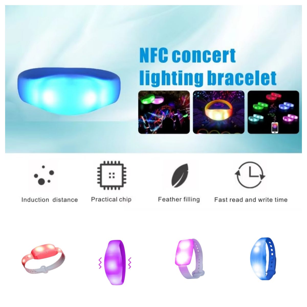 LED concert bracelets